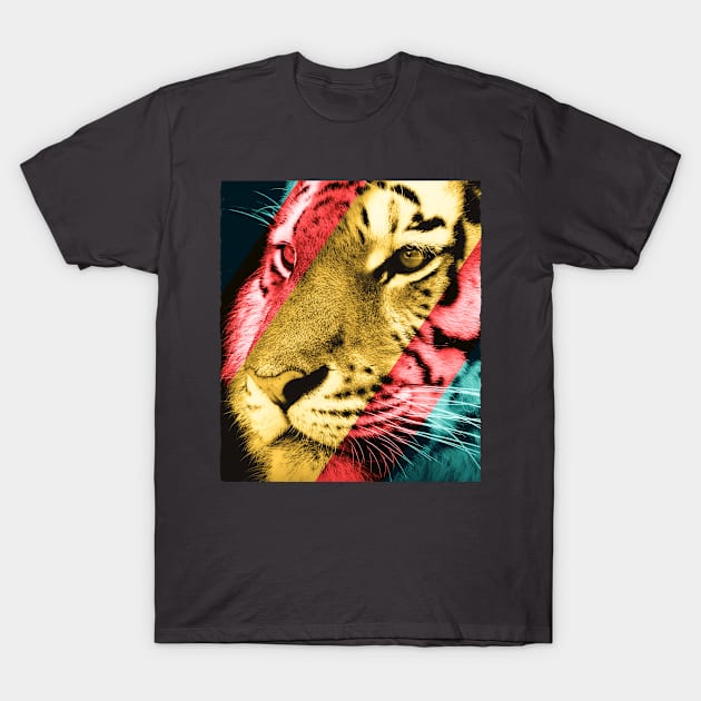 Exotic Tiger T-Shirt by ArticaDesign